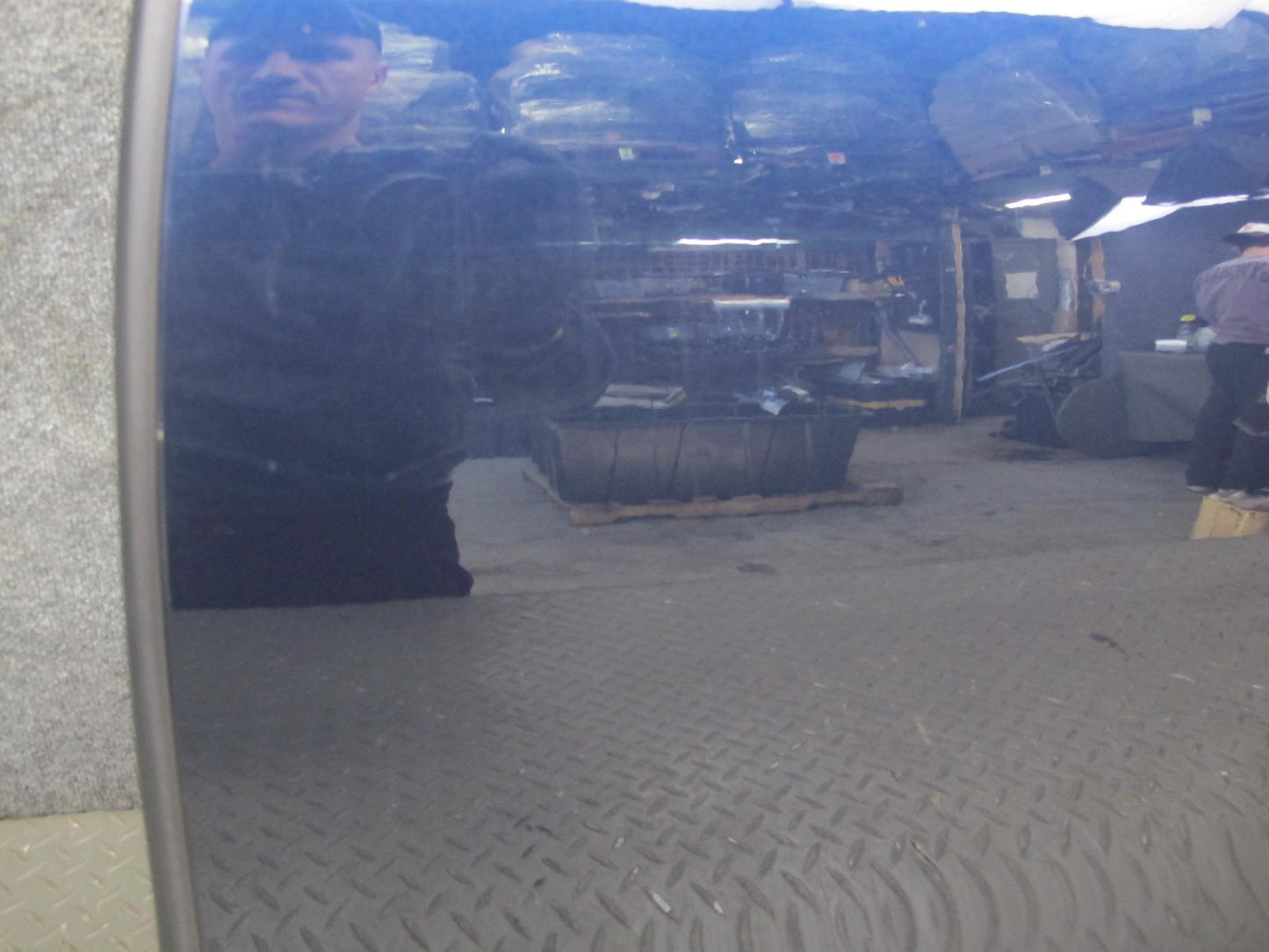 17-23 Porsche Panamera 971 Rear Left Door Shell Panel Night Blue Metallic