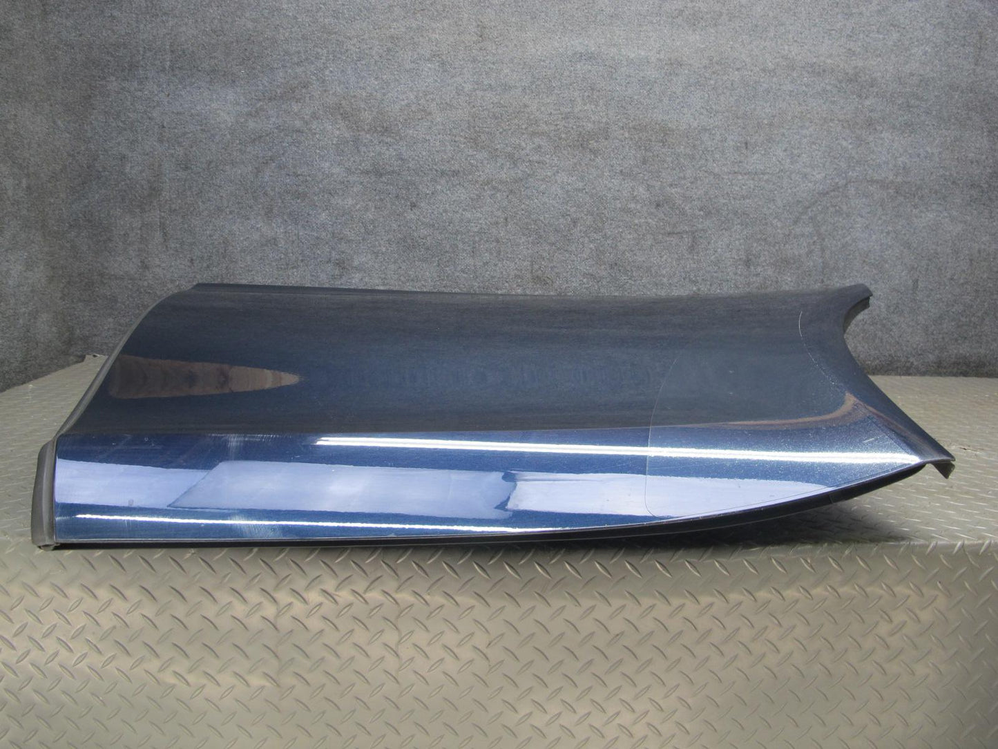 17-23 Porsche Panamera 971 Rear Left Door Shell Panel Night Blue Metallic