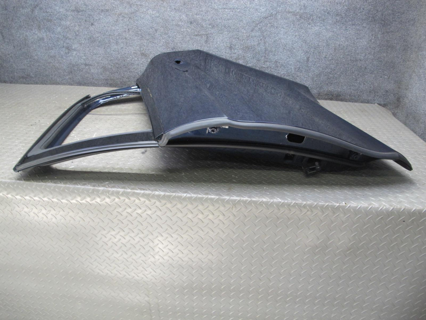 17-23 Porsche Panamera 971 Rear Left Door Shell Panel Night Blue Metallic