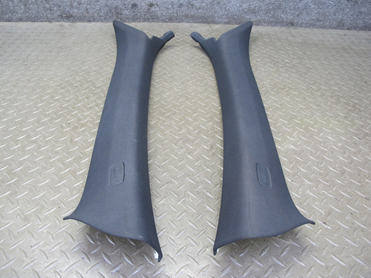 11-18 Porsche Cayenne 958 Front Right & Left Side A Pillar Trim Cover Panel Set
