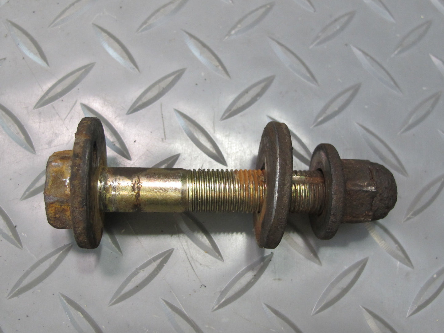 90-96 Nissan Z32 300ZX Set of 4 Rear Suspension Eccentric Adjust Camber Bolt OEM