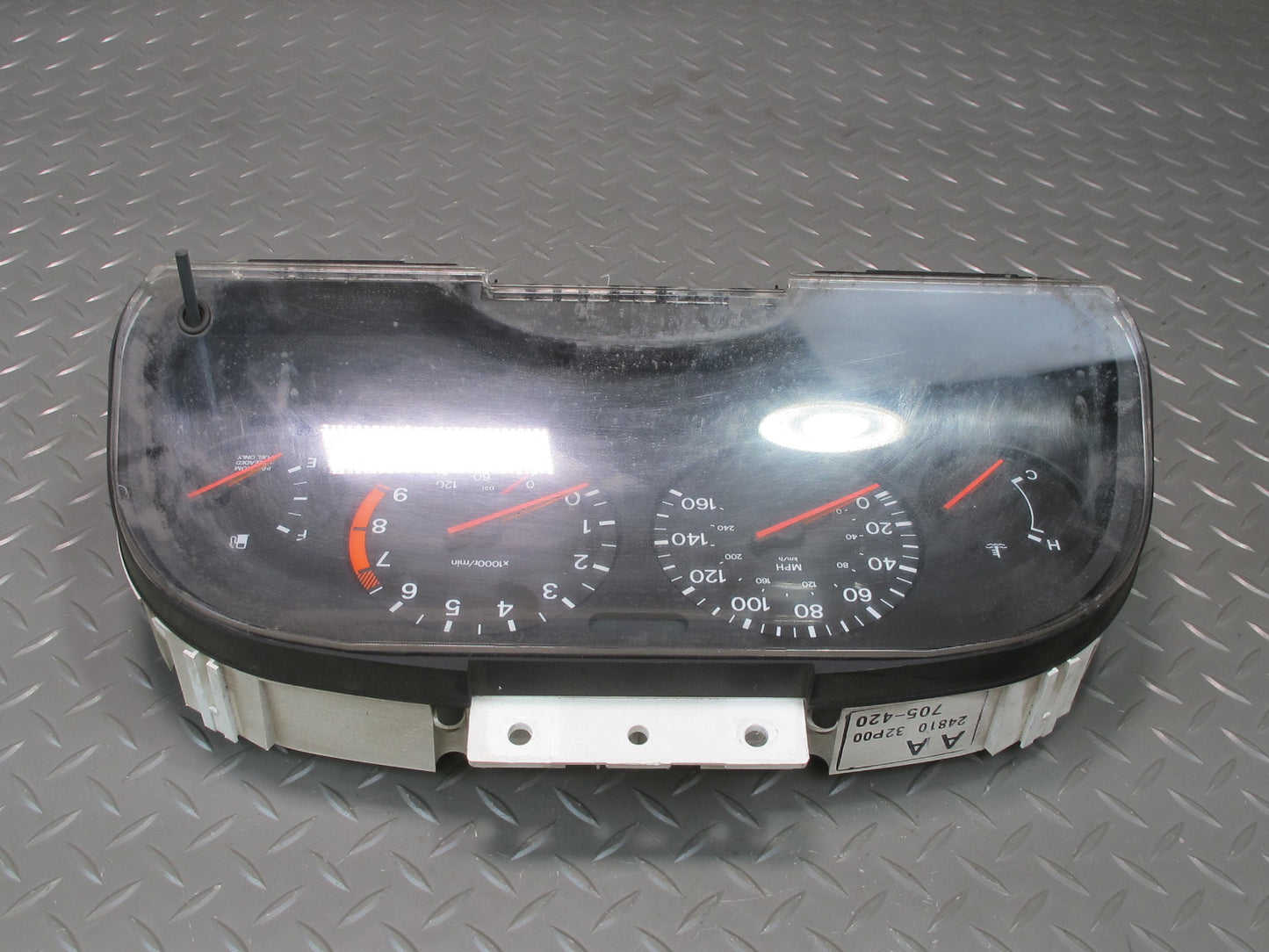 1990 Nissan Z32 300ZX NA MT Instrument Cluster Gauge Speedometer 24810-32P00 OEM