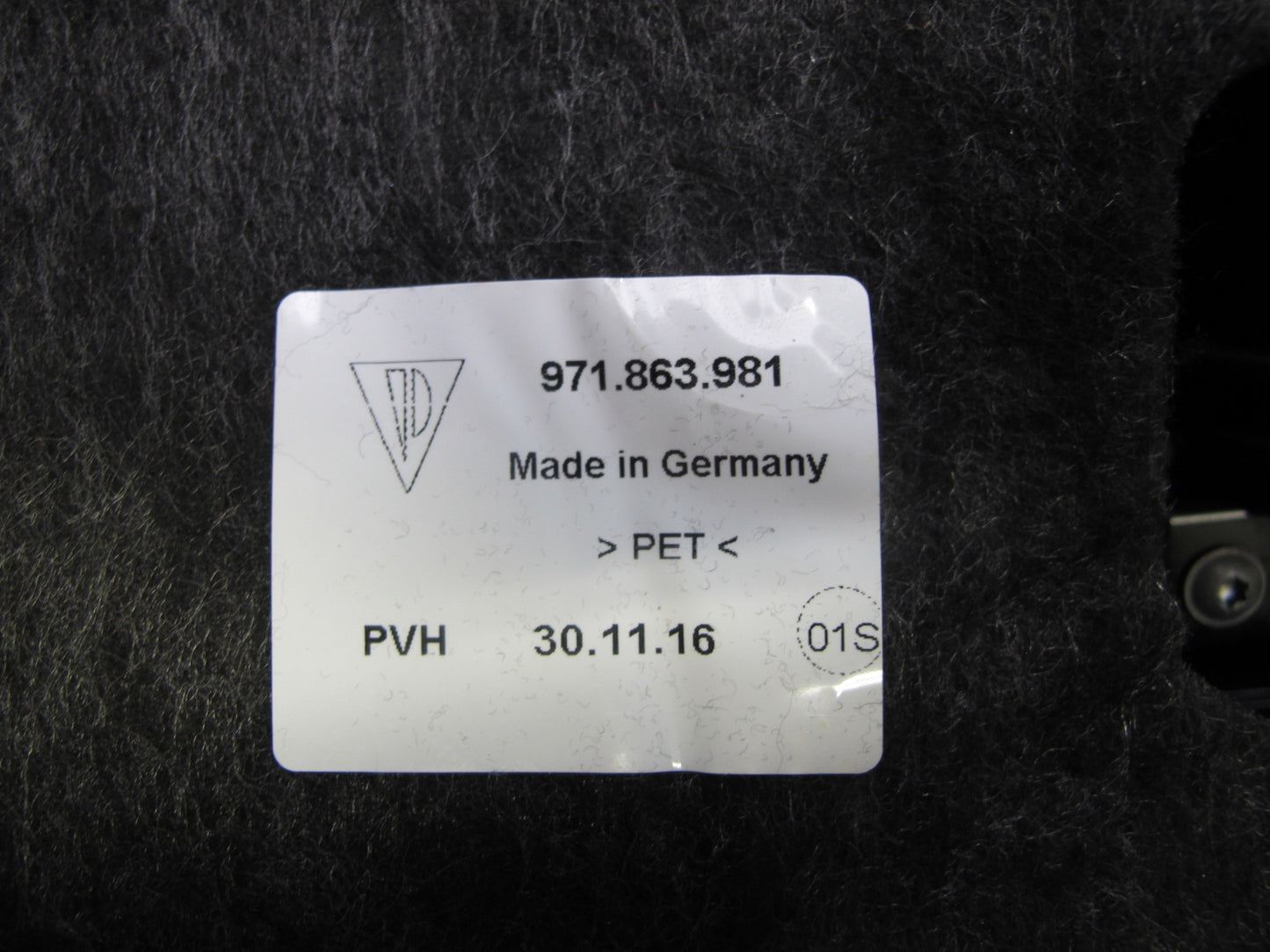 17-23 Porsche Panamera 971 Front Door Interior Trim Cover Panel Set Saddle Brown