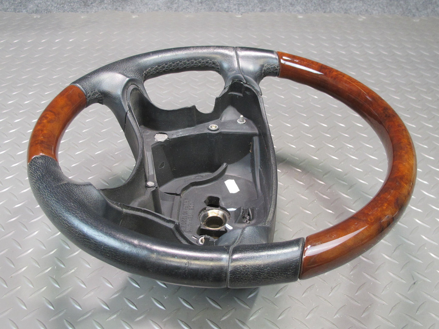 03-08 Mercedes R230 Sl-class Leather Wood Steering OEM