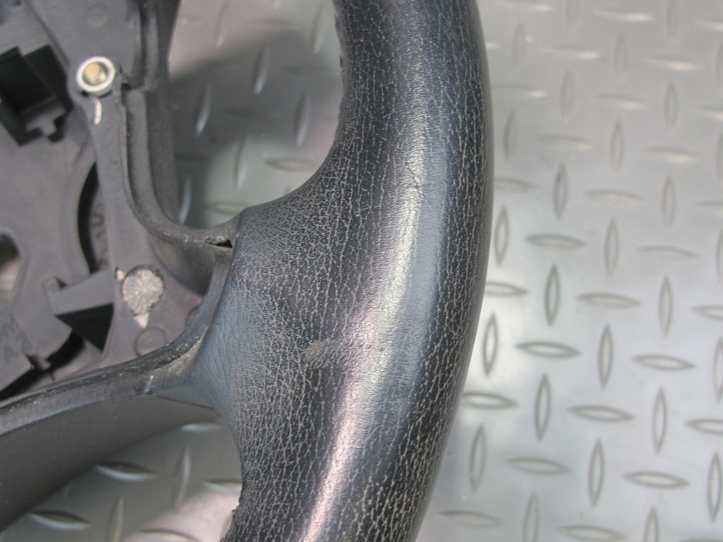 03-08 Mercedes R230 Sl-class Leather Wood Steering OEM