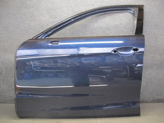 17-23 Porsche Panamera 971 Front Left Door Shell Panel Night Blue Metallic