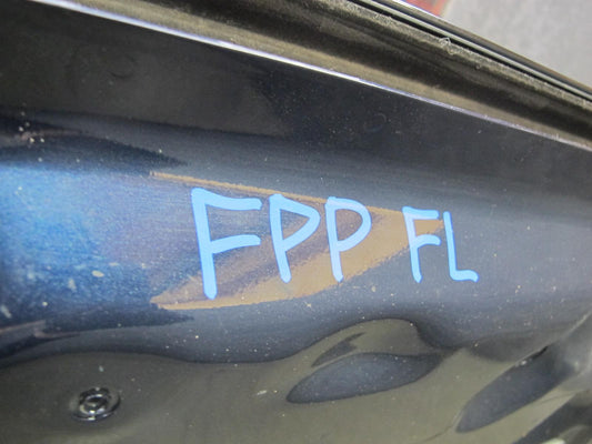 17-23 Porsche Panamera 971 Front Left Door Shell Panel Night Blue Metallic