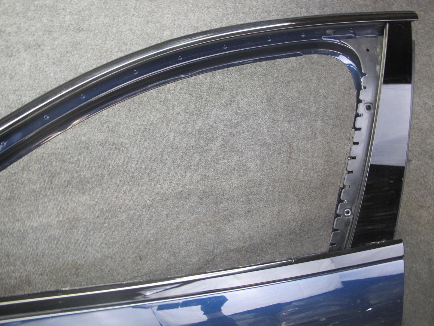 17-23 Porsche Panamera 971 Front Left Door Shell Panel Night Blue Metallic