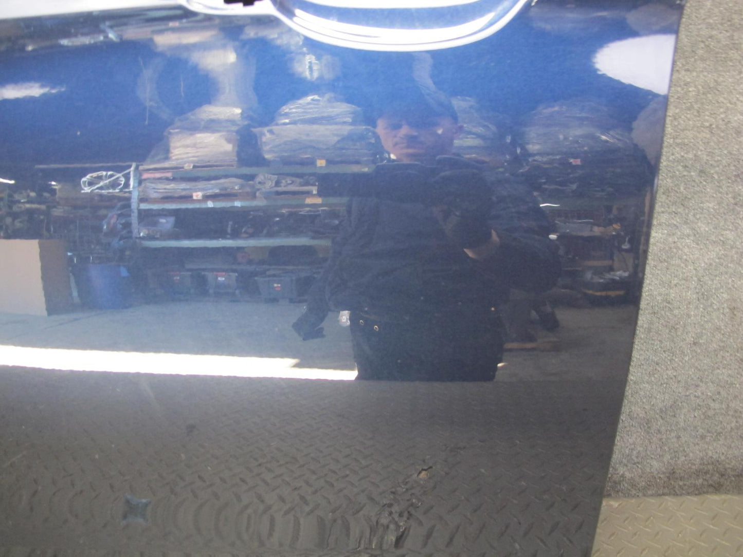 17-23 Porsche Panamera 971 Front Left Door Shell Panel Night Blue Metallic