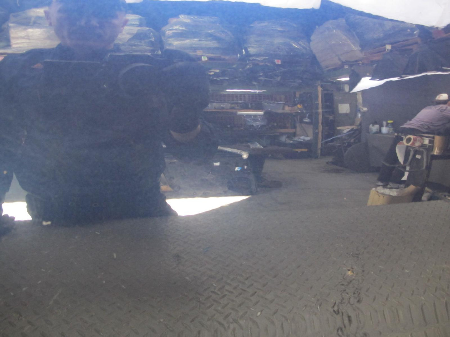 17-23 Porsche Panamera 971 Front Left Door Shell Panel Night Blue Metallic