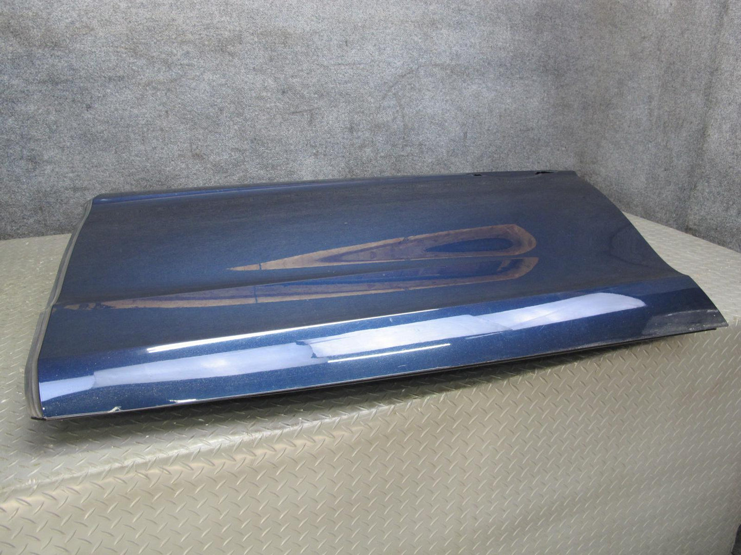 17-23 Porsche Panamera 971 Front Left Door Shell Panel Night Blue Metallic