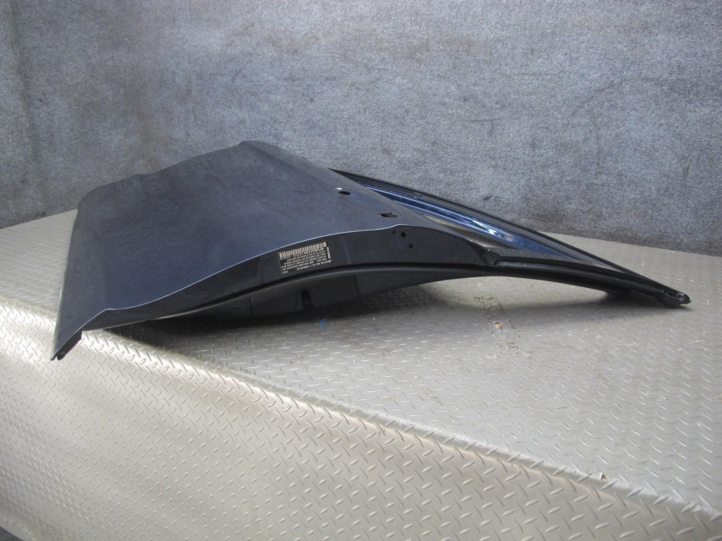 17-23 Porsche Panamera 971 Front Left Door Shell Panel Night Blue Metallic