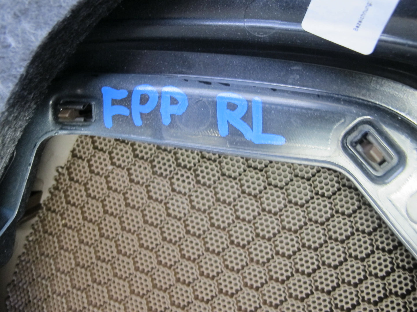 17-23 Porsche Panamera 971 Rear Door Interior Trim Cover Panel Set Saddle Brown