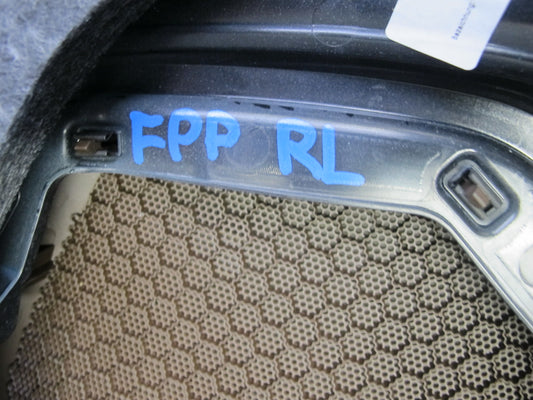 17-23 Porsche Panamera 971 Rear Door Interior Trim Cover Panel Set Saddle Brown