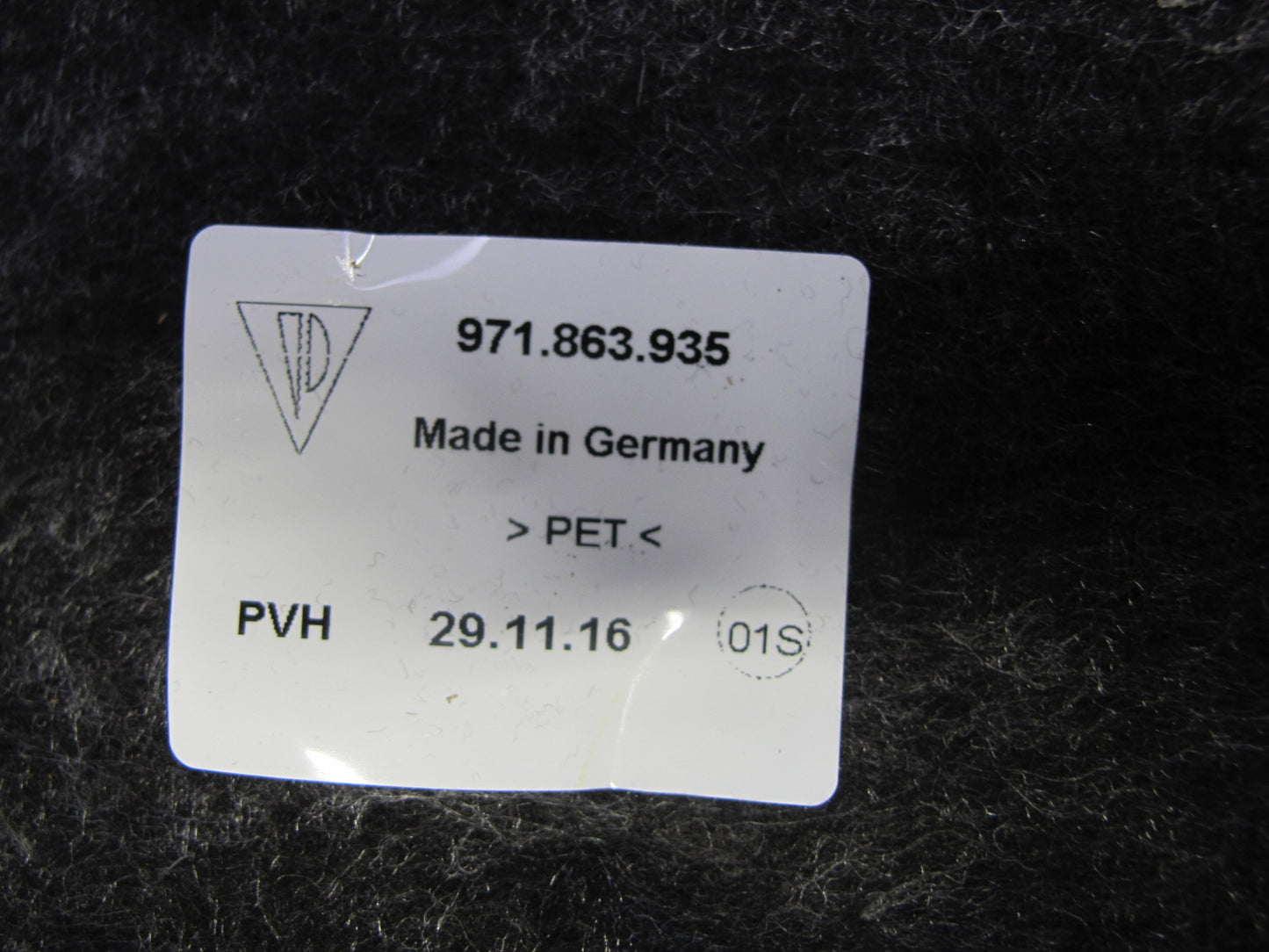 17-23 Porsche Panamera 971 Rear Door Interior Trim Cover Panel Set Saddle Brown