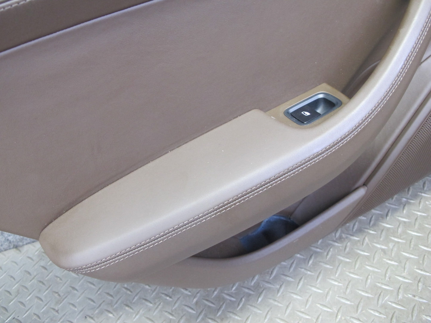 17-23 Porsche Panamera 971 Rear Door Interior Trim Cover Panel Set Saddle Brown