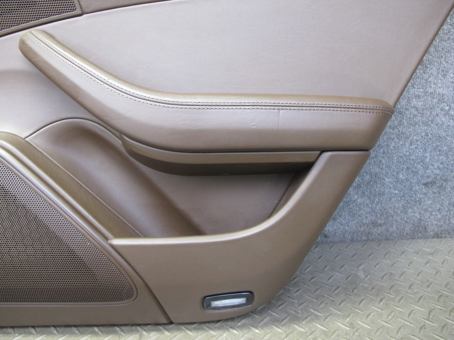 17-23 Porsche Panamera 971 Rear Door Interior Trim Cover Panel Set Saddle Brown