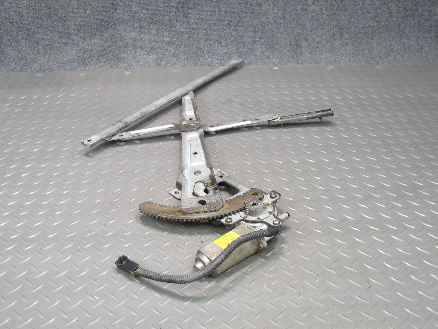 90-96 Nissan Z32 300ZX Coupe Left Driver Door Window Regulator w Motor OEM