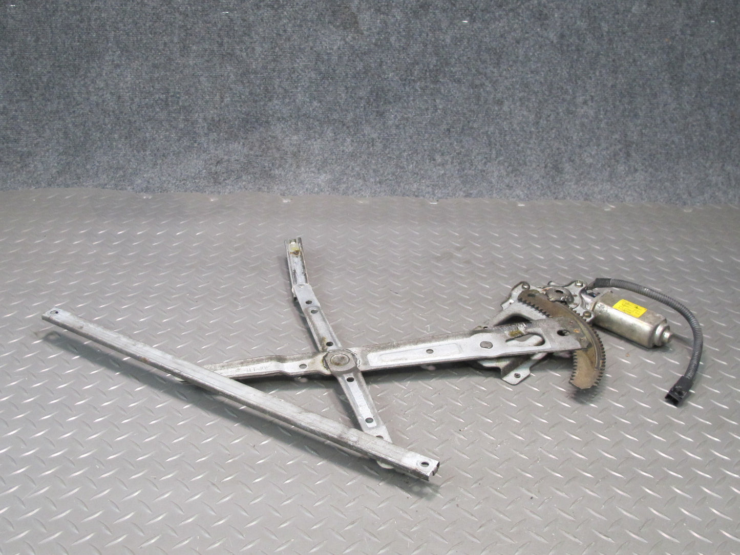 90-96 Nissan Z32 300ZX Coupe Left Driver Door Window Regulator w Motor OEM