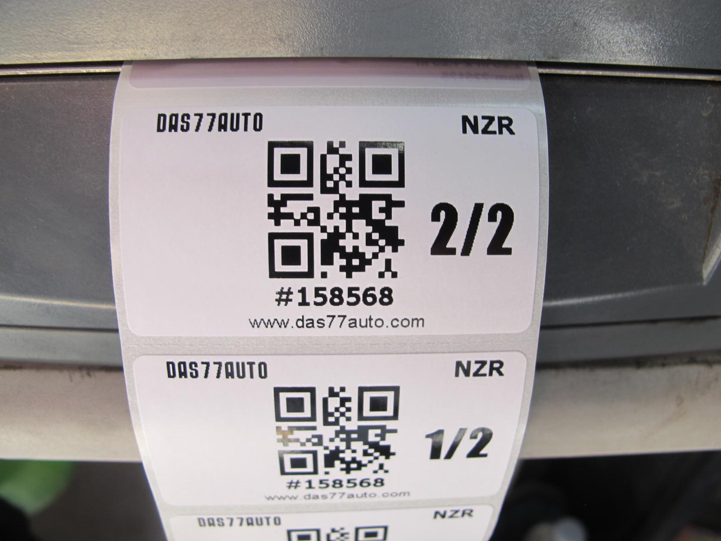 77-78 Datsun S30 280Z Set of 2 Front Left & Right Leather Seat Black OEM