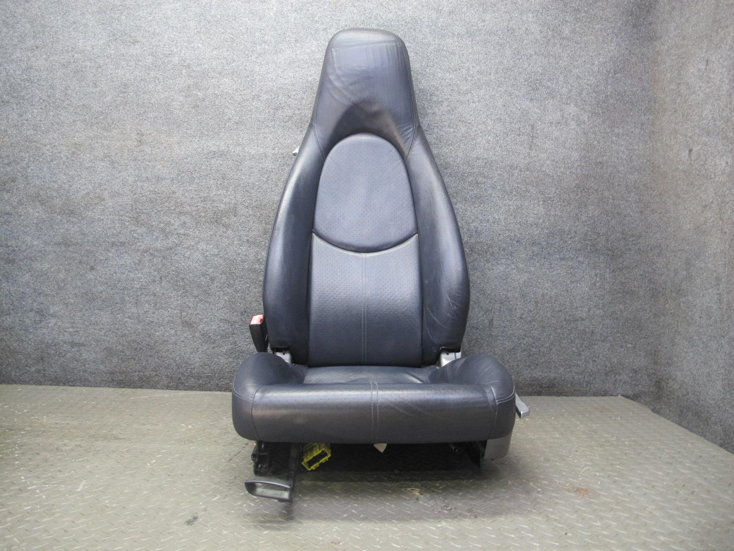 2005-2008 Porsche 911 997 Front Left & Right Leather Blue Seat Set of 2