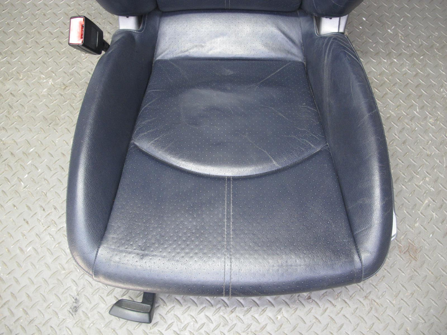 2005-2008 Porsche 911 997 Front Left & Right Leather Blue Seat Set of 2