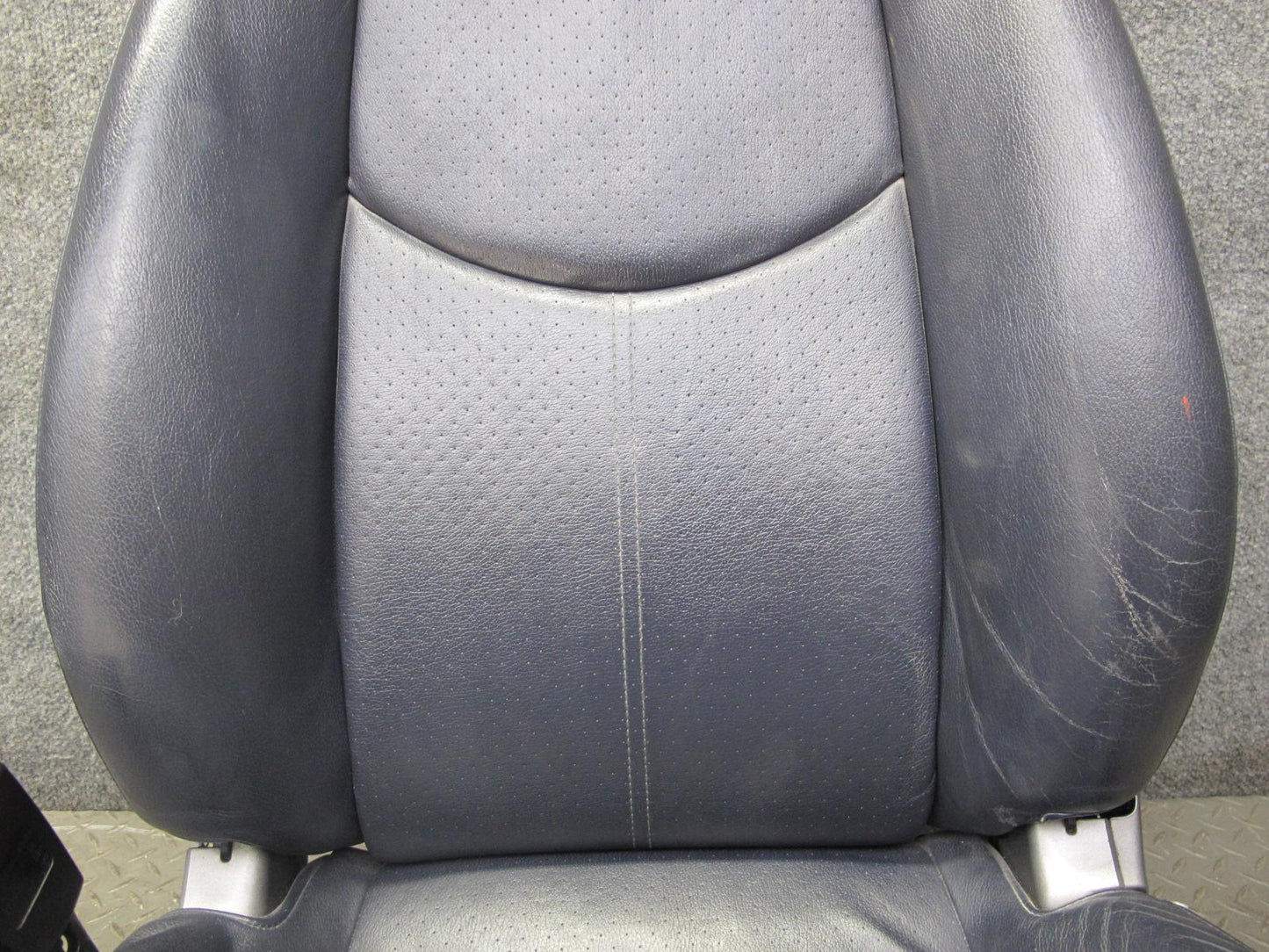 2005-2008 Porsche 911 997 Front Left & Right Leather Blue Seat Set of 2