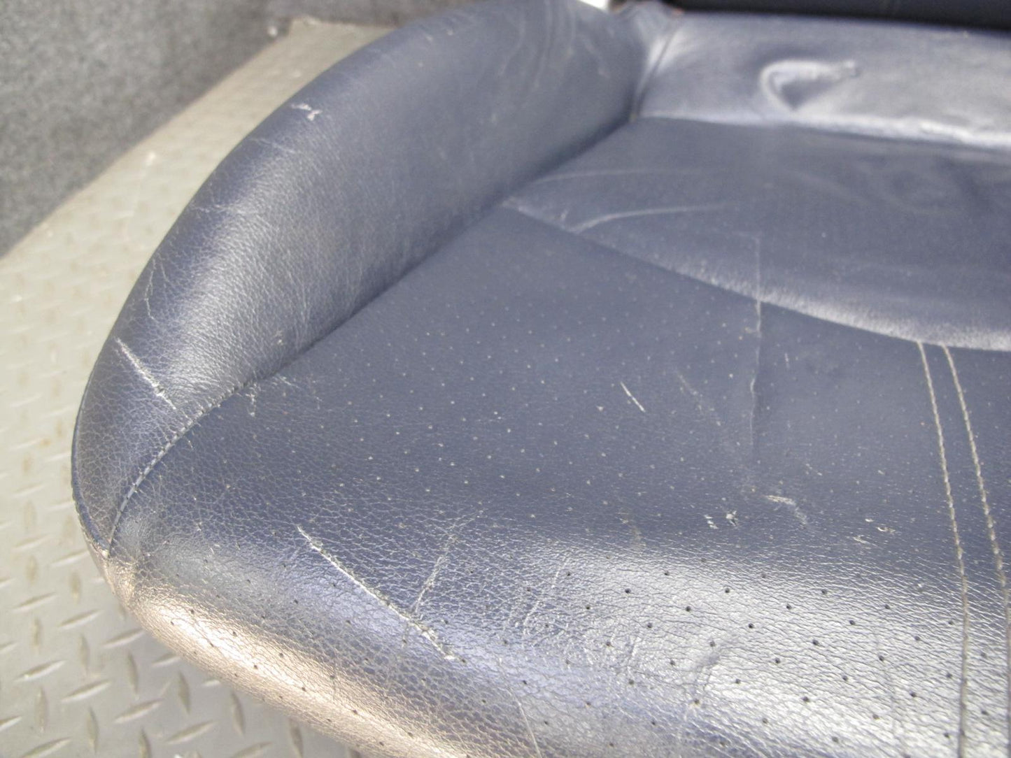 2005-2008 Porsche 911 997 Front Left & Right Leather Blue Seat Set of 2