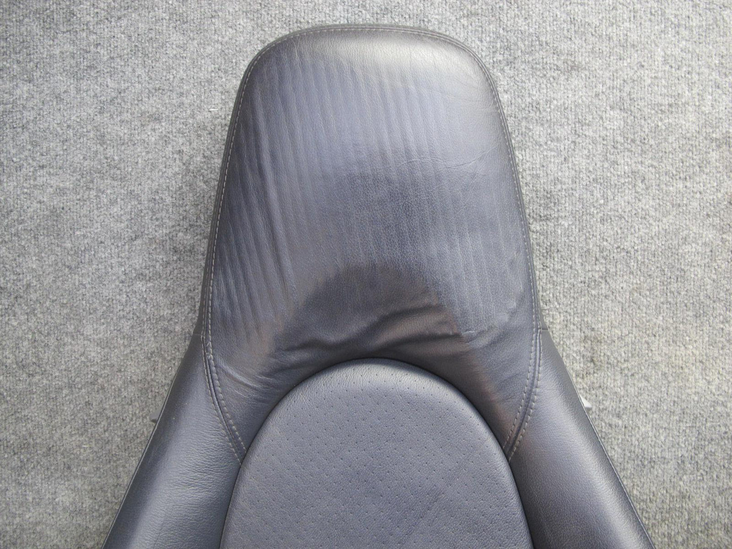 2005-2008 Porsche 911 997 Front Left & Right Leather Blue Seat Set of 2