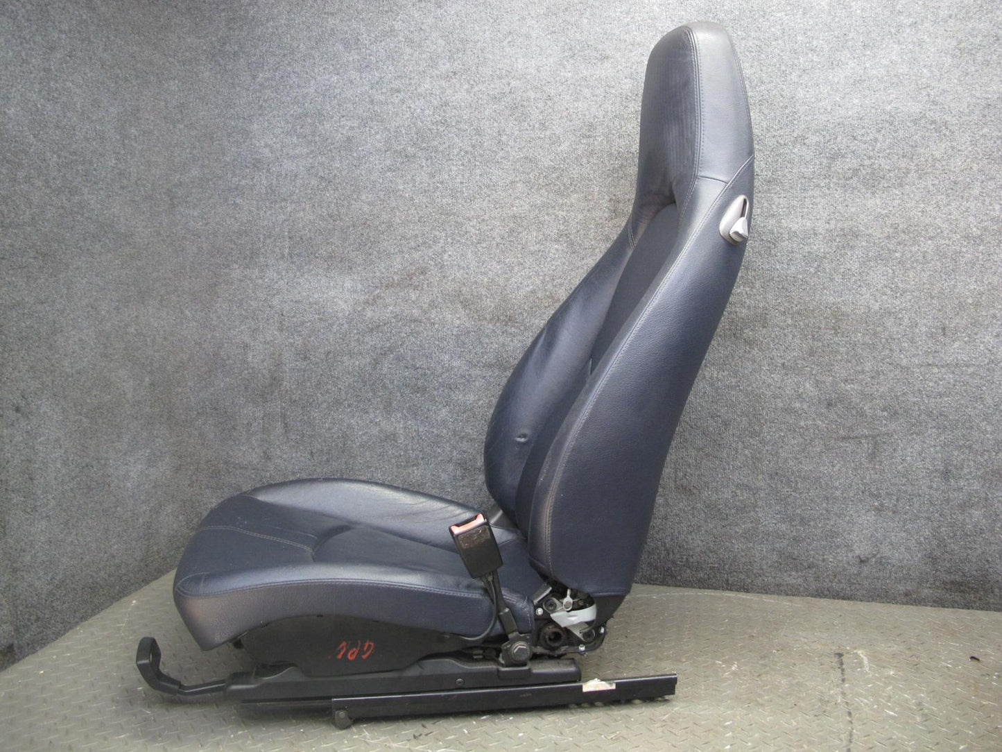 2005-2008 Porsche 911 997 Front Left & Right Leather Blue Seat Set of 2
