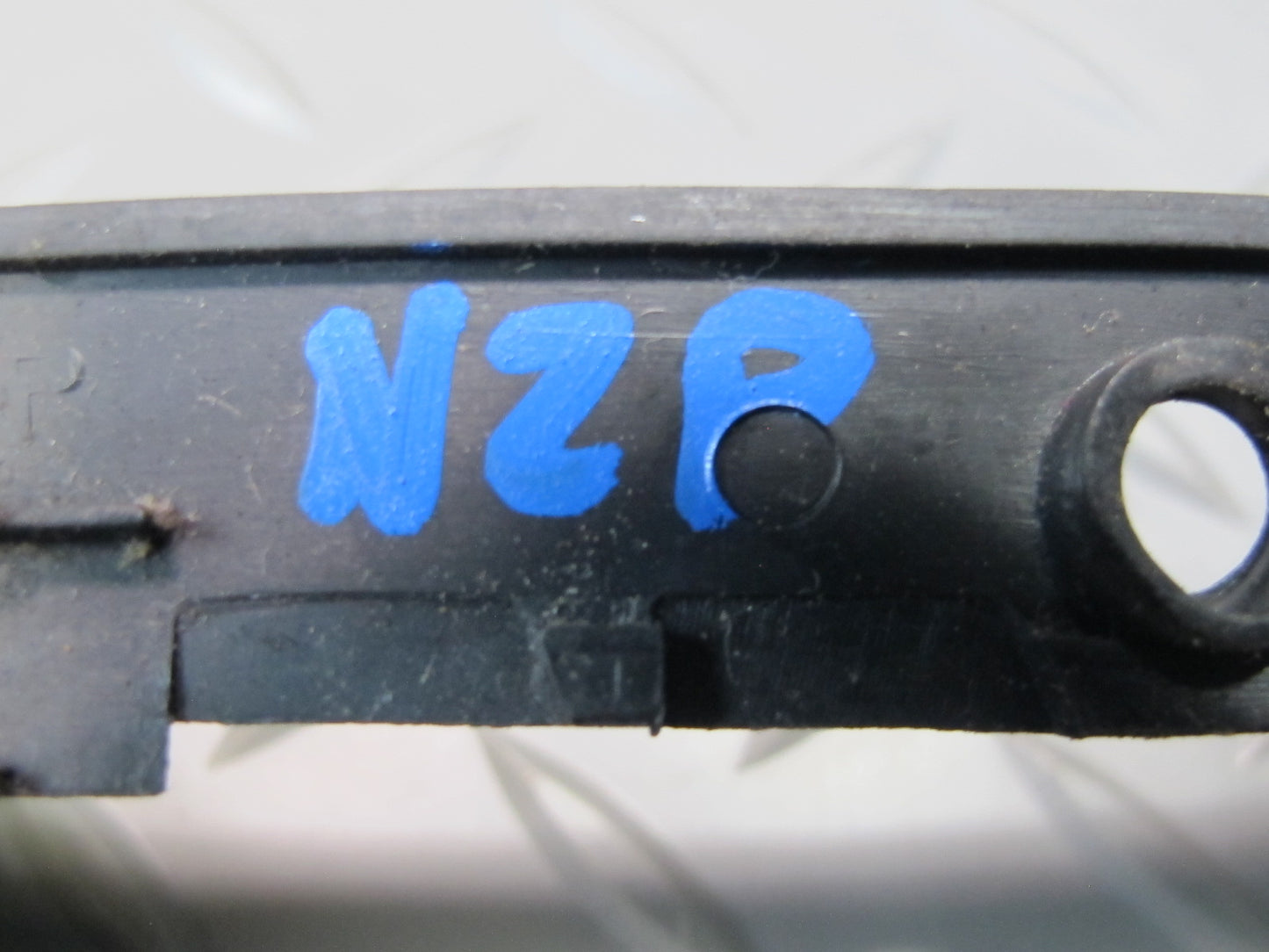 90-93 Nissan Z32 300ZX Coupe Set of 2 Left & Right Door Seat Belt Trim Black OEM