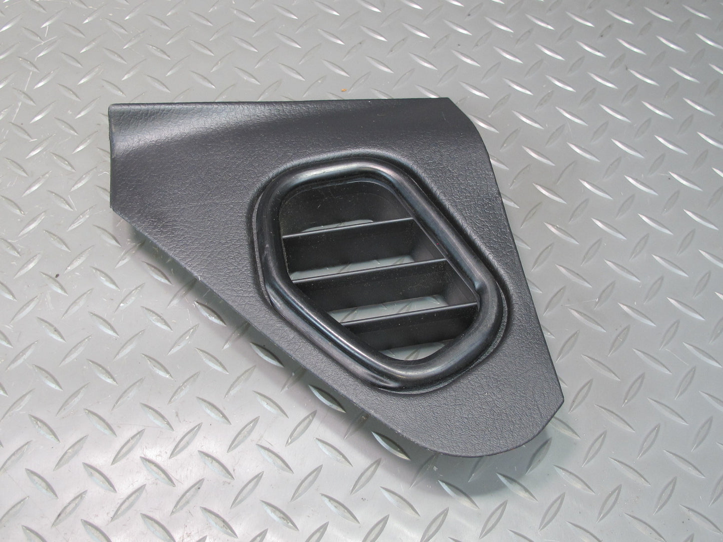 90-96 Nissan Z32 300ZX Set of 2 Dash END Trim Cover Panel Air Vent Black OEM