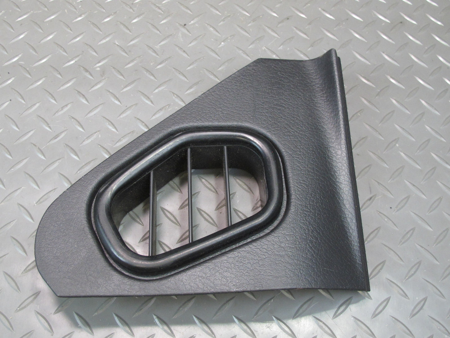 90-96 Nissan Z32 300ZX Set of 2 Dash END Trim Cover Panel Air Vent Black OEM