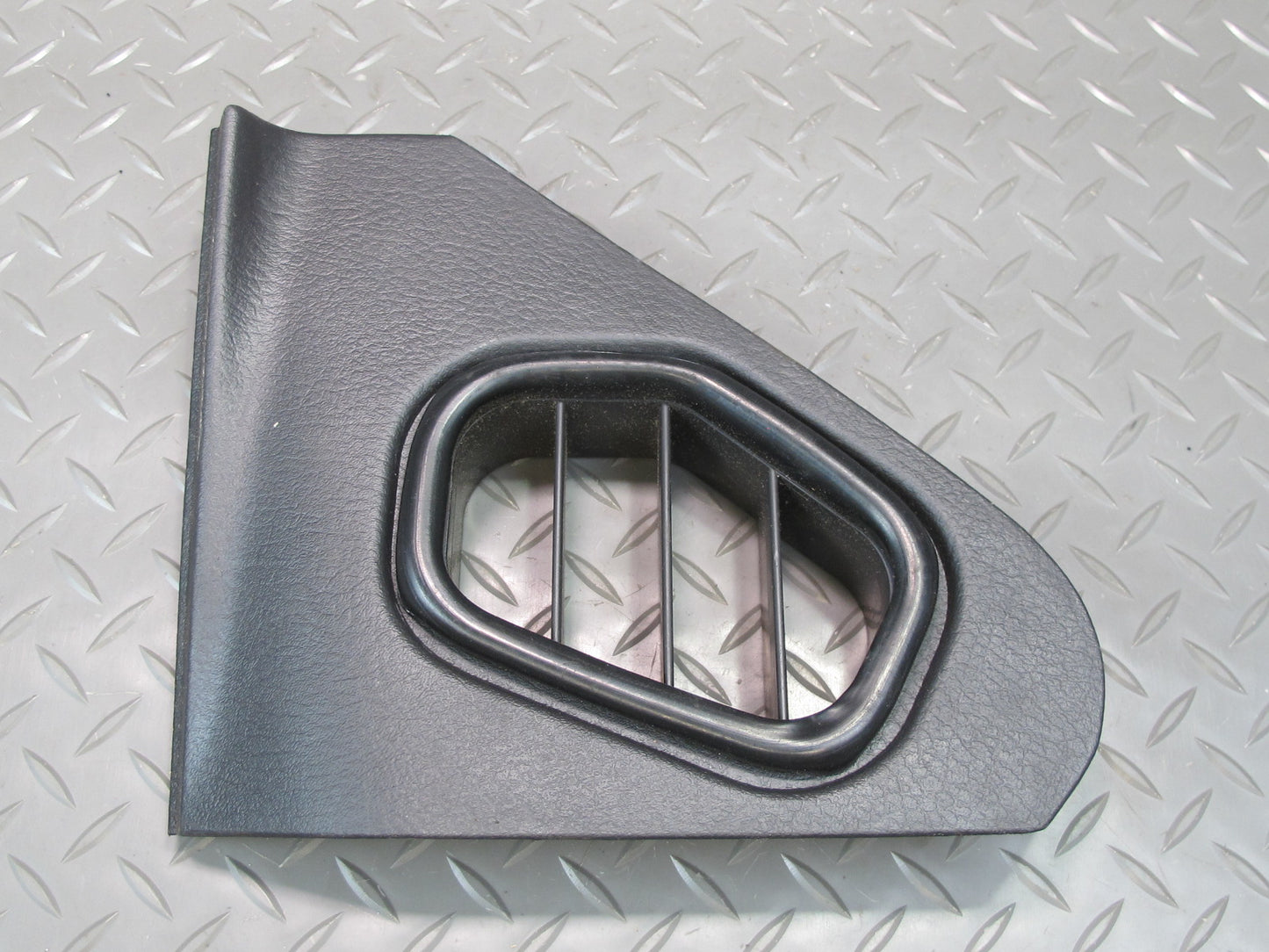 90-96 Nissan Z32 300ZX Set of 2 Dash END Trim Cover Panel Air Vent Black OEM