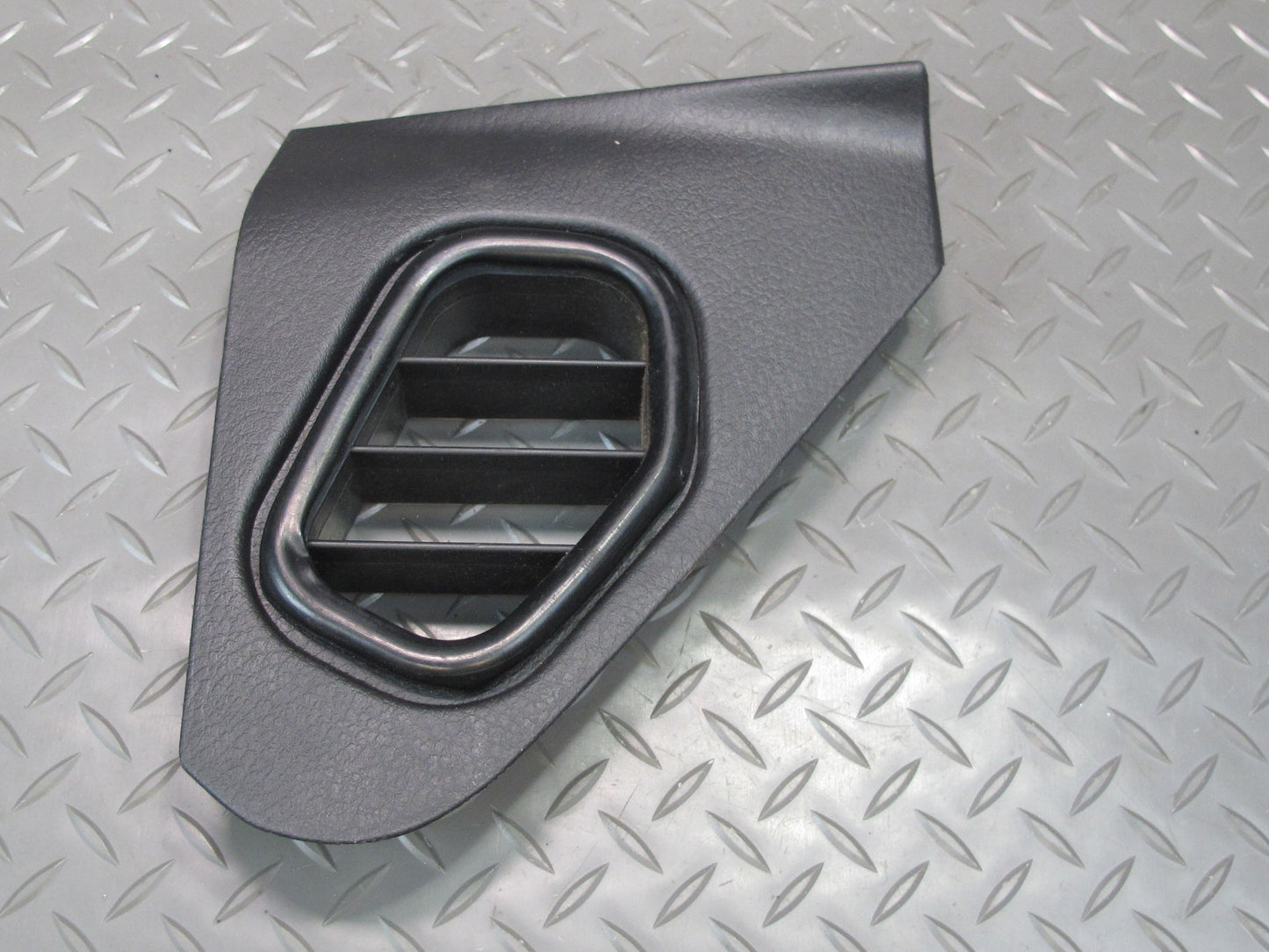 90-96 Nissan Z32 300ZX Set of 2 Dash END Trim Cover Panel Air Vent Black OEM