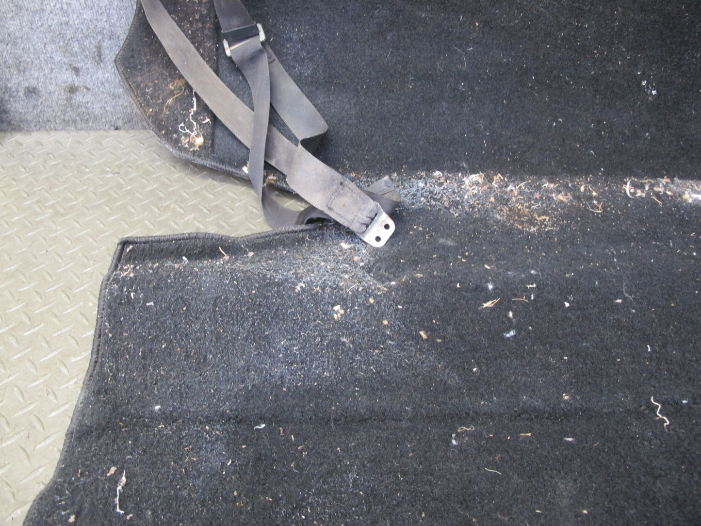 77-78 Datsun S30 280Z 2+2 Trunk Floor Cover Panel w Carpet Liner Set of 4 OEM