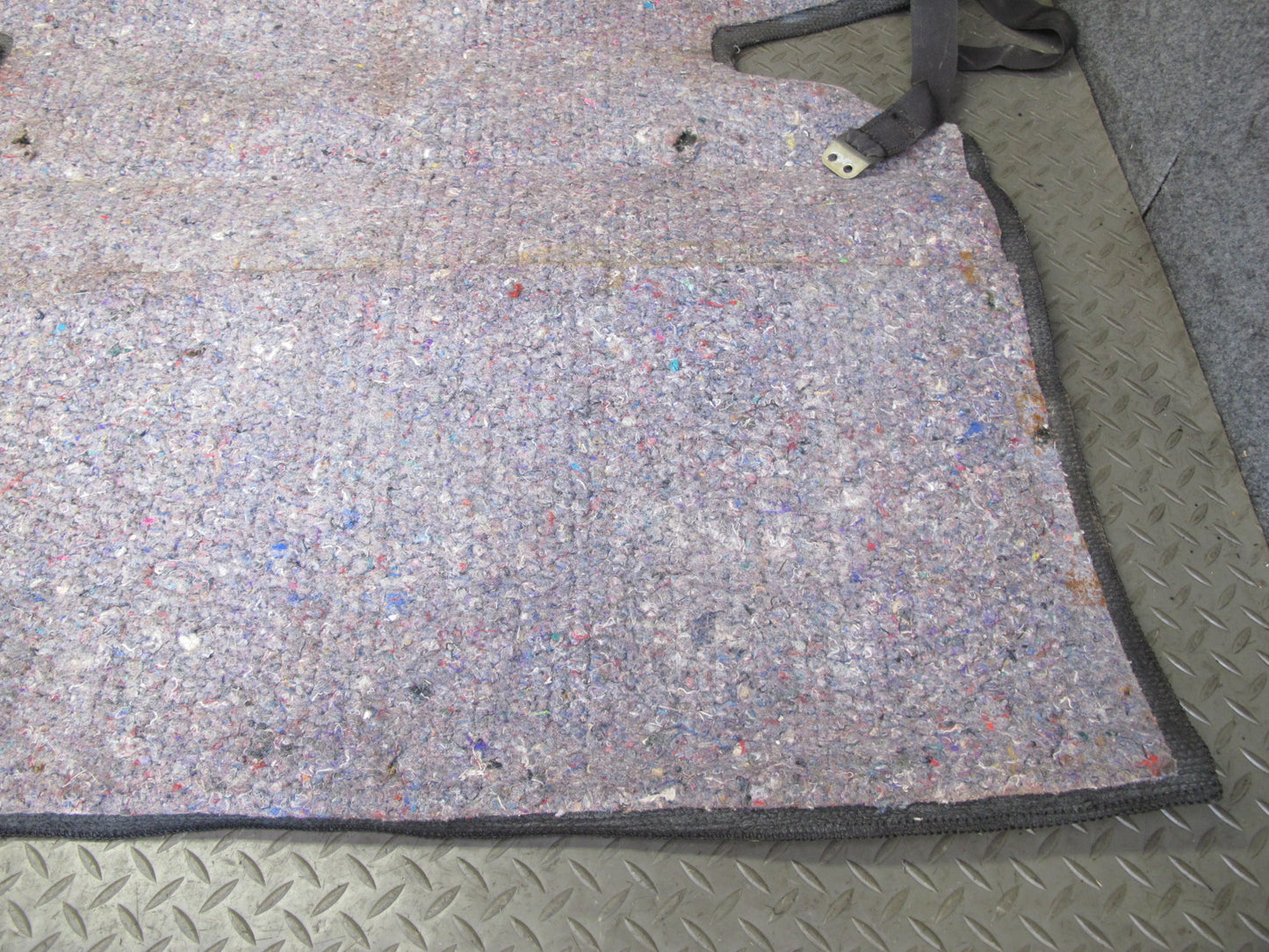 77-78 Datsun S30 280Z 2+2 Trunk Floor Cover Panel w Carpet Liner Set of 4 OEM