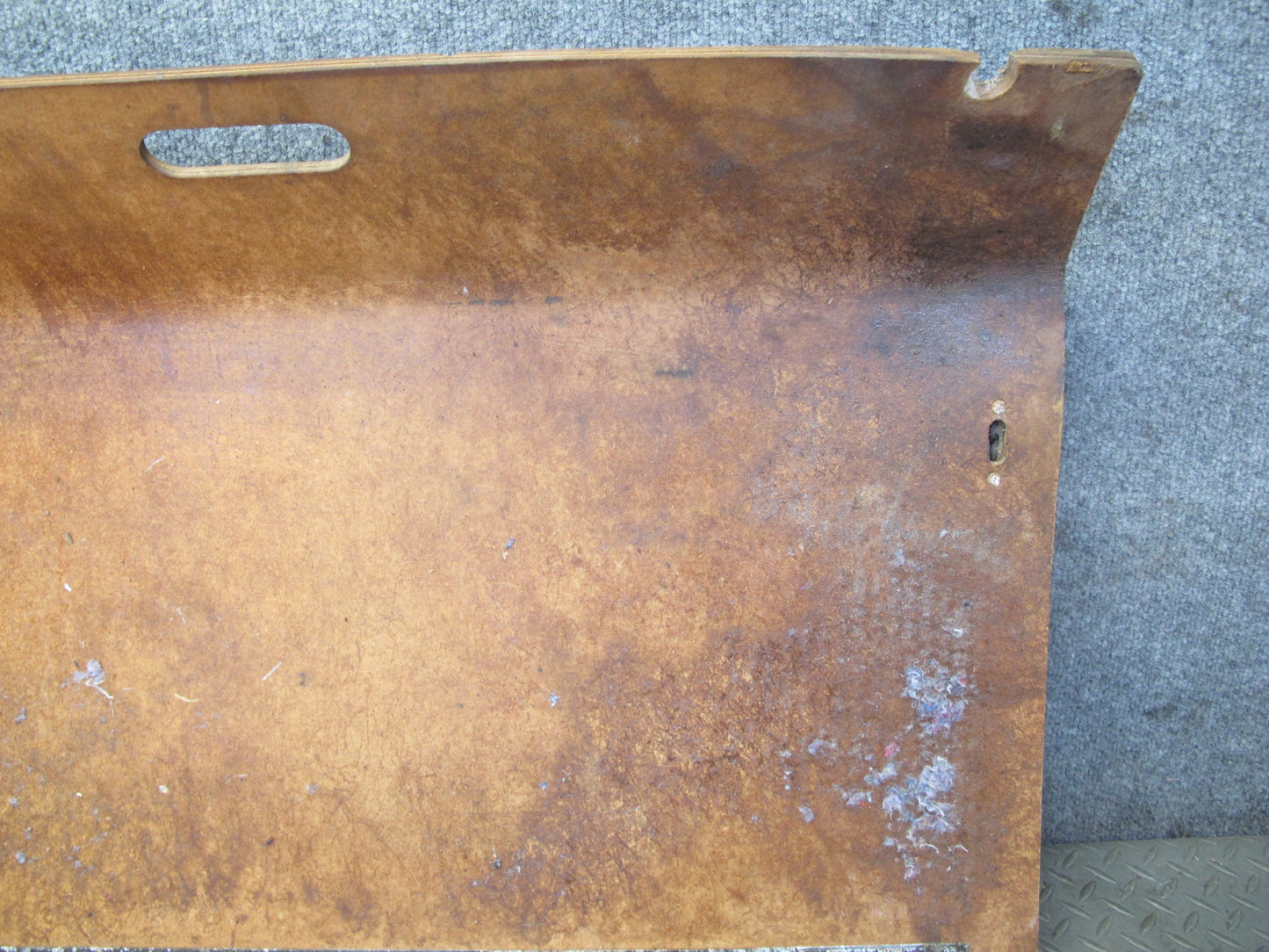 77-78 Datsun S30 280Z 2+2 Trunk Floor Cover Panel w Carpet Liner Set of 4 OEM