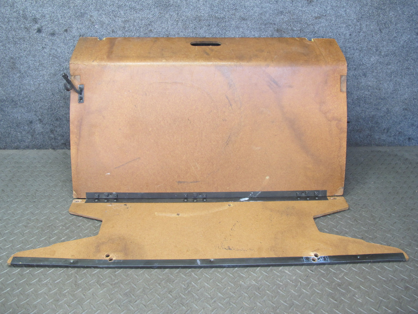 77-78 Datsun S30 280Z 2+2 Trunk Floor Cover Panel w Carpet Liner Set of 4 OEM