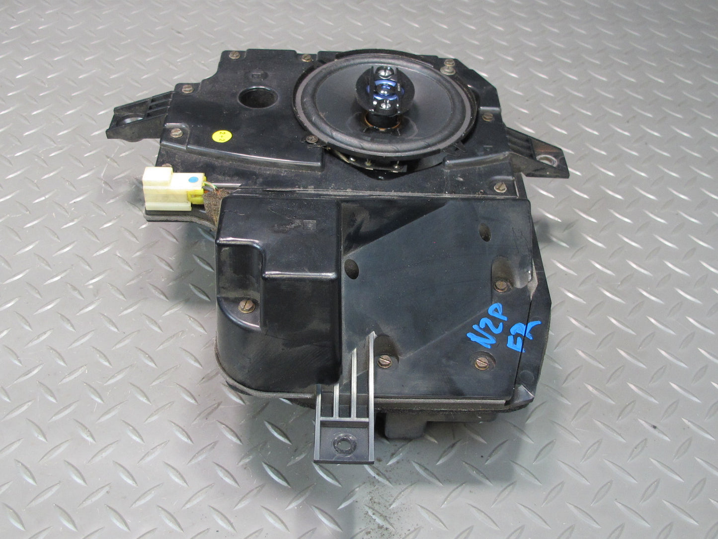 90-96 Nissan Z32 300ZX 2+2 Front Left & Right Door Sony Speaker w Housing Set