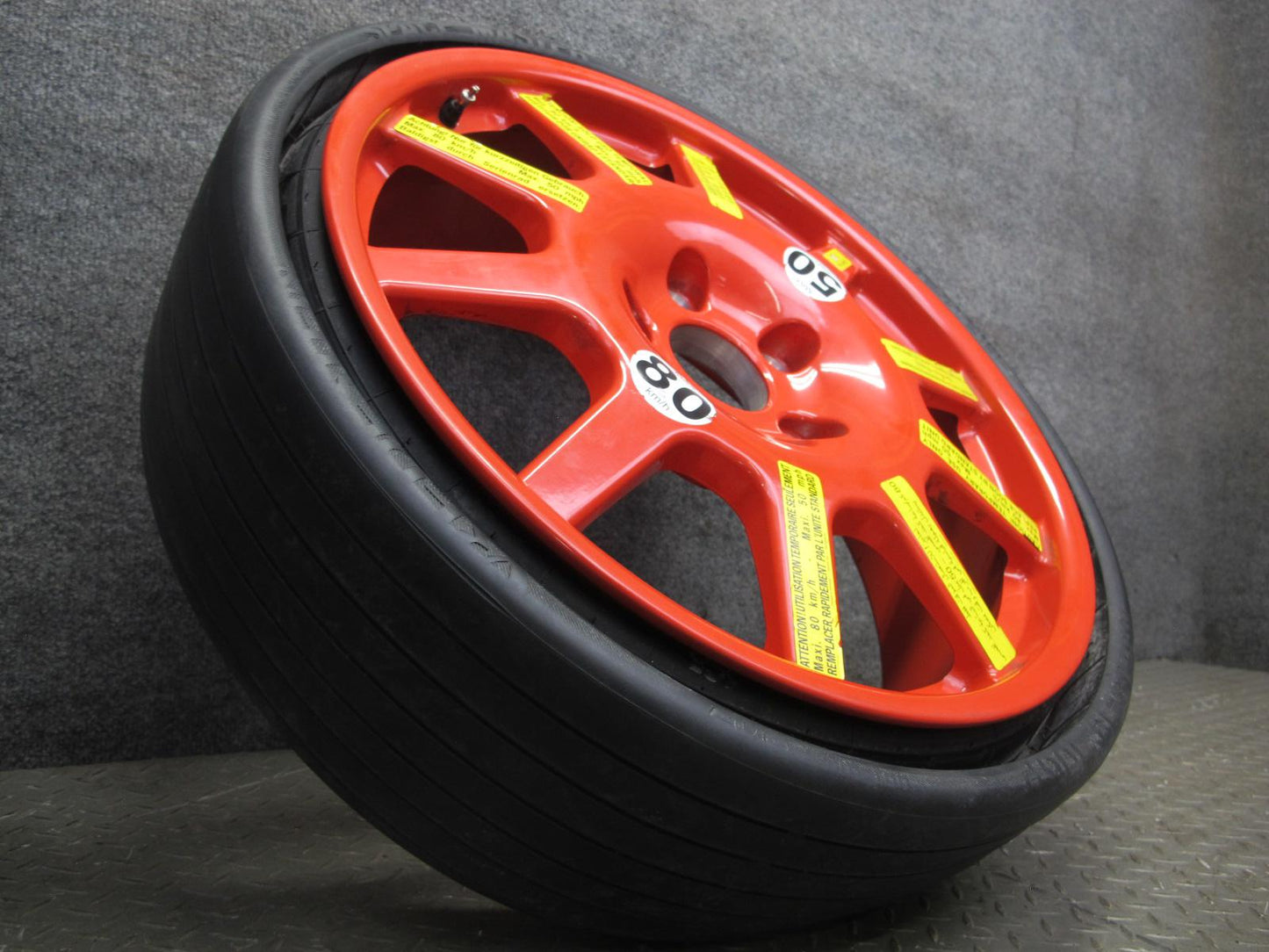 2011-2018 Porsche Cayenne 958 Emergency Spare R19" Wheel 19x6.5J Rim W/ Tire