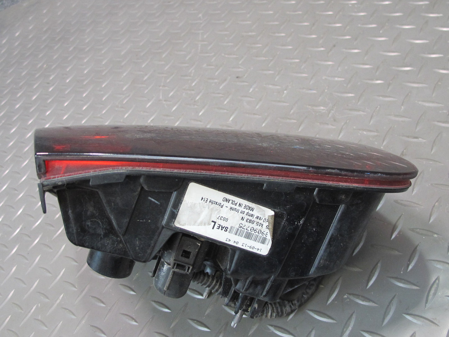 2011-2014 Porsche Cayenne 958 Rear Left Driver Side Inner Tail Light Lamp