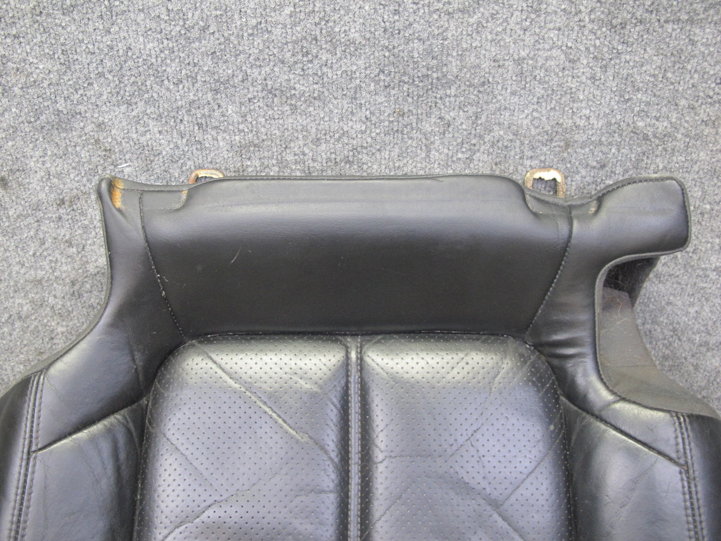 2011-2018 Porsche Cayenne 958 Rear Seat Right Side Lower Leather Cushion Black