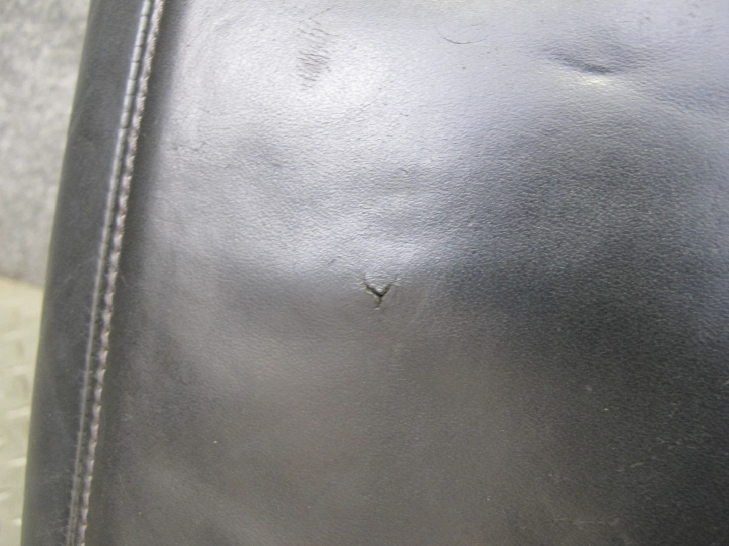 2011-2018 Porsche Cayenne 958 Rear Seat Left Side Lower Leather Cushion Black