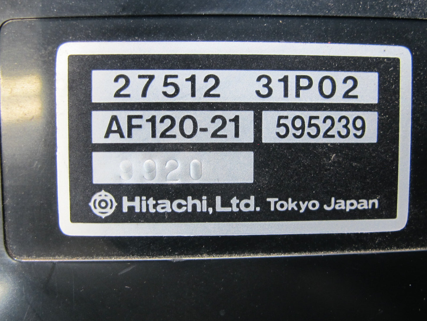 1990 Nissan Z32 300ZX Climate Control Module Unit 27512-31P02 OEM