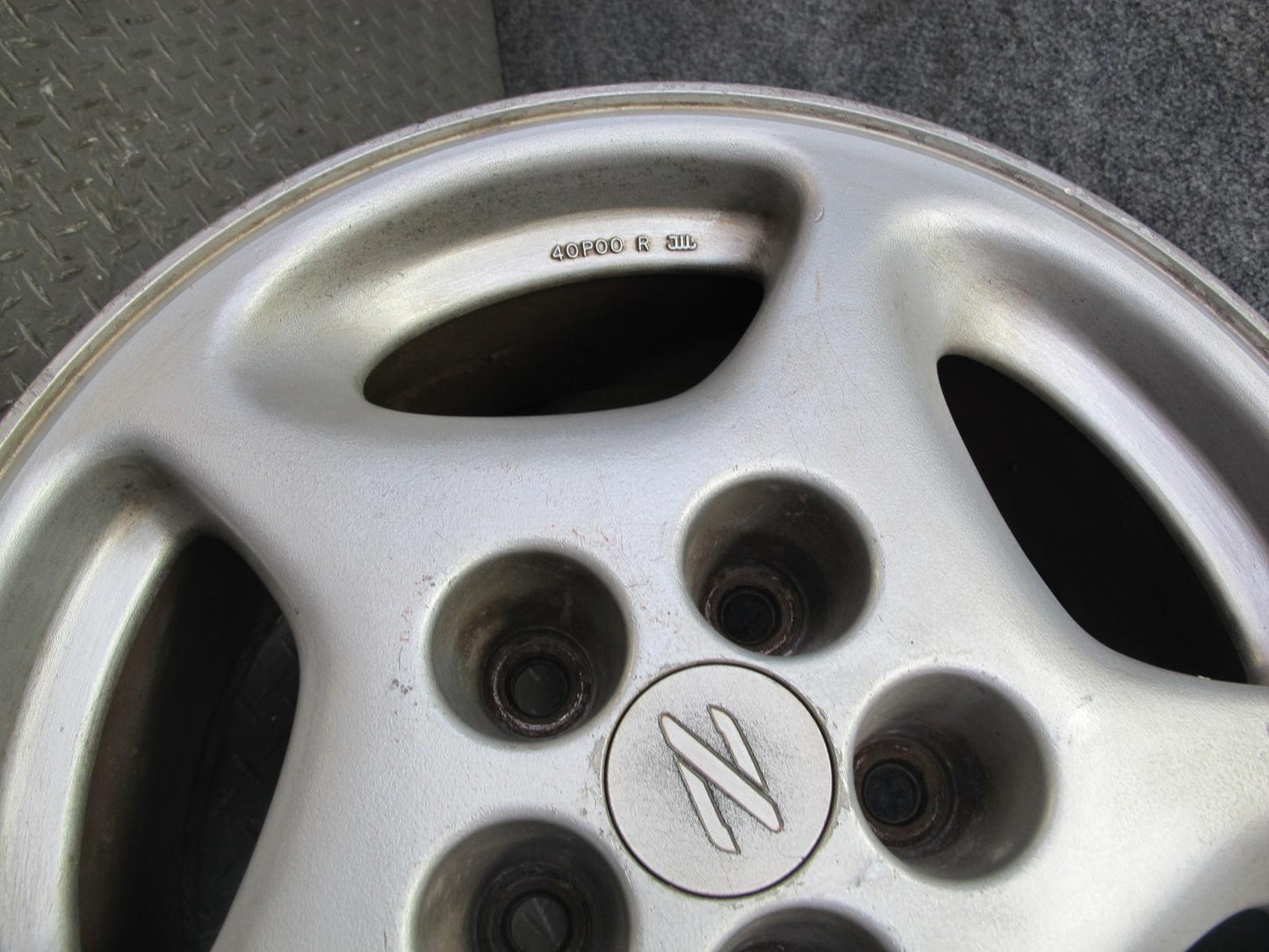 90-96 Nissan Z32 300ZX NON Turbo Right Alloy R16 16" Wheel Rim 16X7.5J ET45 OEM