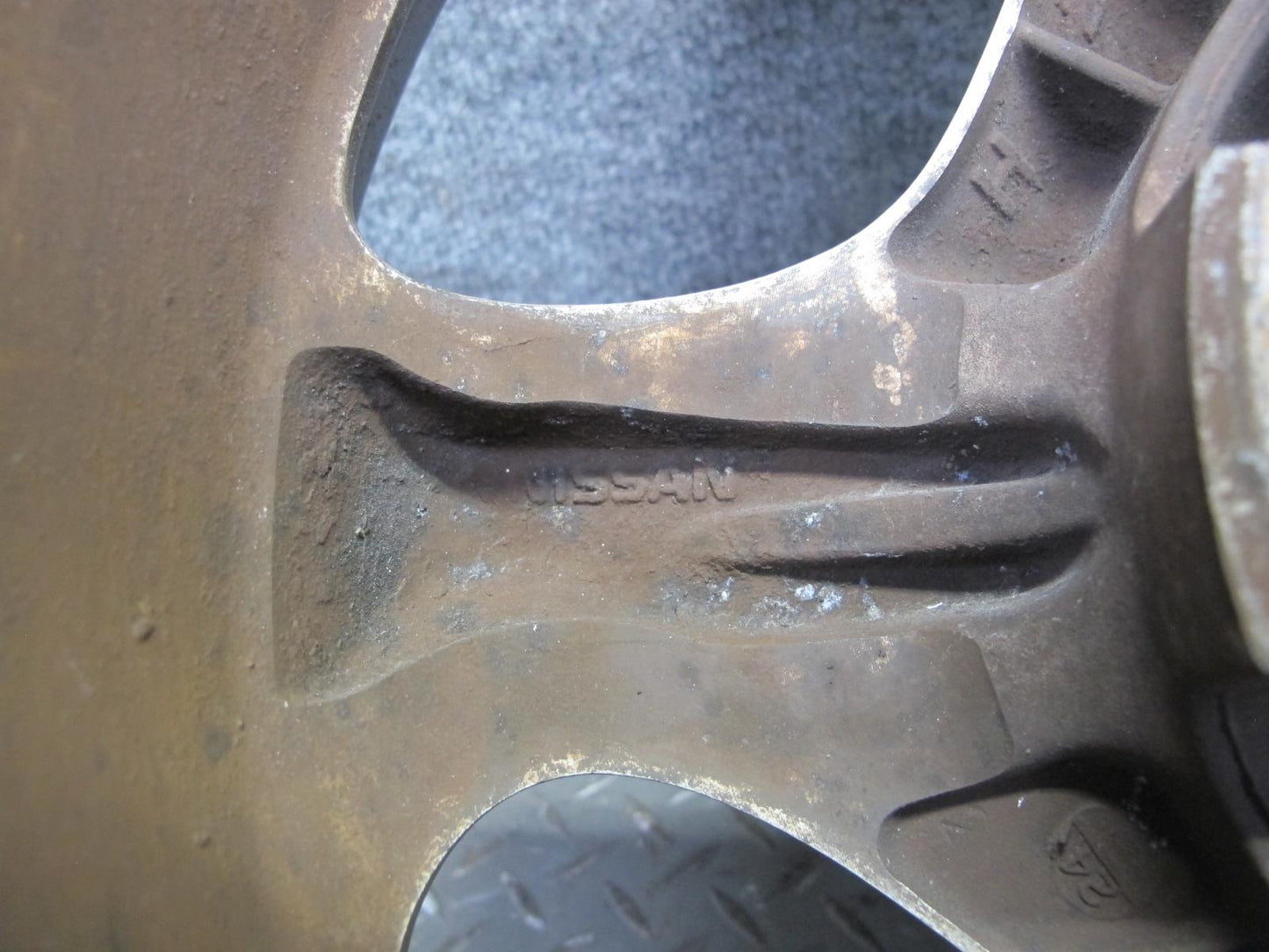 90-96 Nissan Z32 300ZX NON Turbo Right Alloy R16 16" Wheel Rim 16X7.5J ET45 OEM