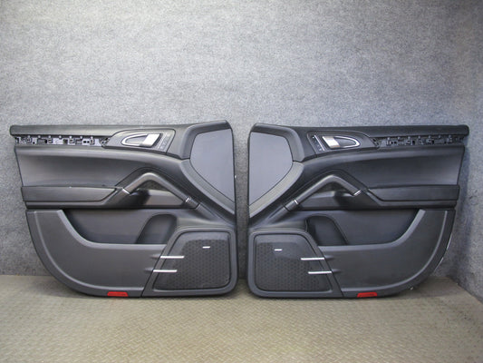 2011-2018 Porsche Cayenne 958 Front Left & Right Side Interior Door Panel Set