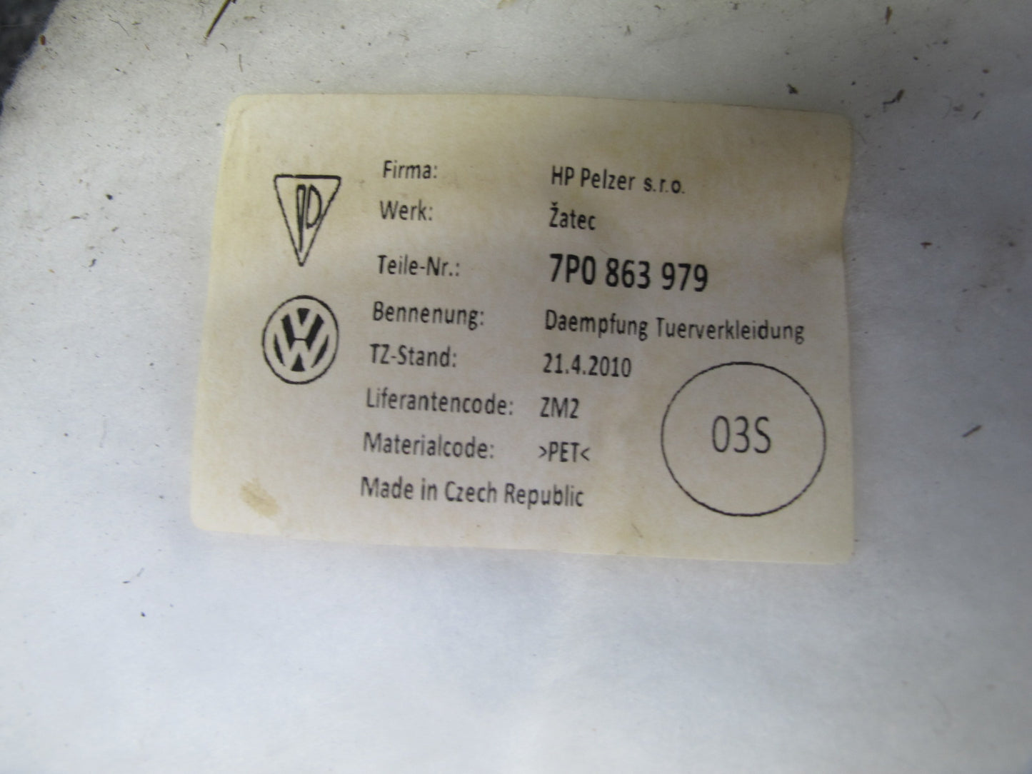 2011-2018 Porsche Cayenne 958 Front Left & Right Side Interior Door Panel Set