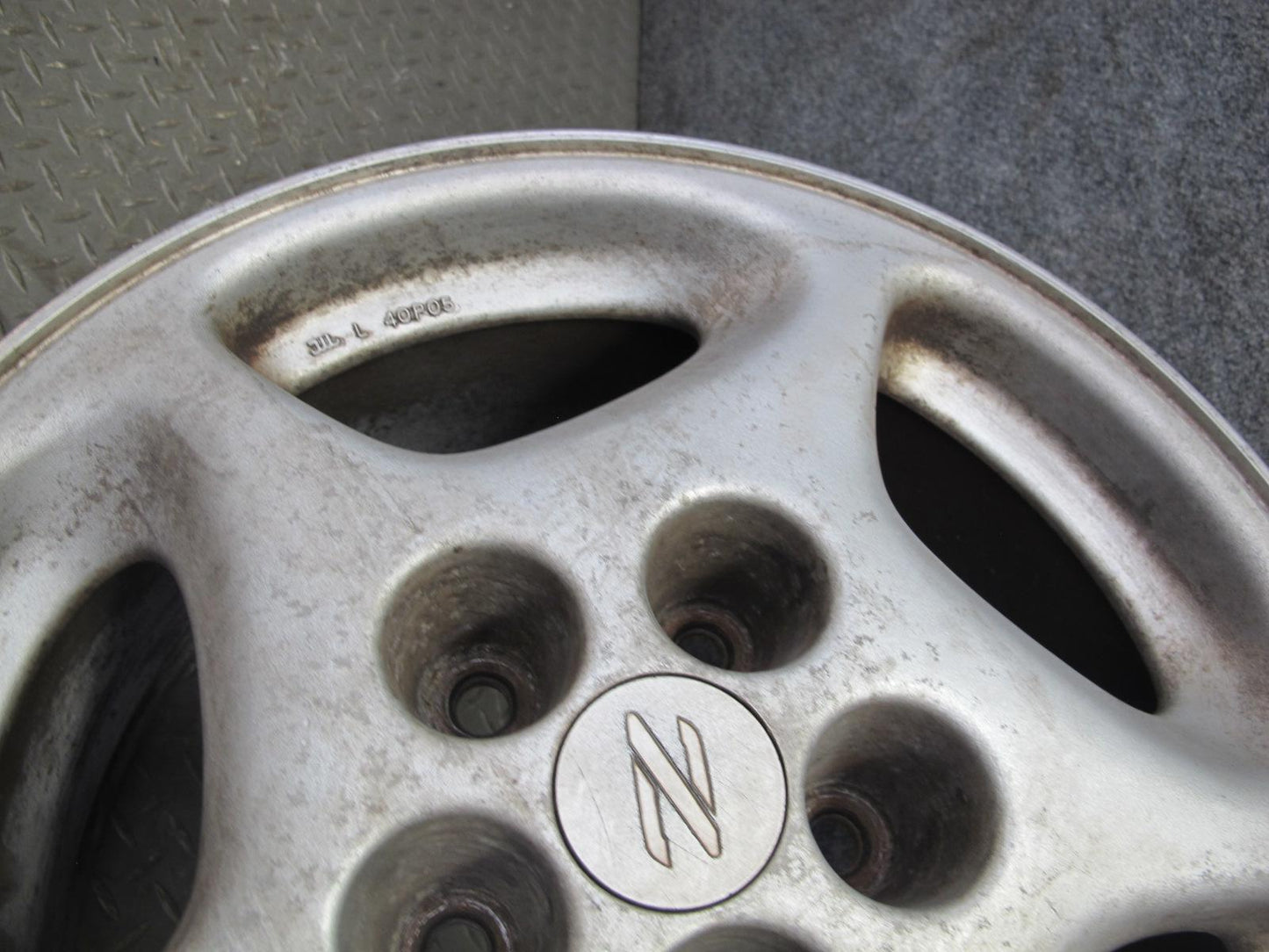 90-96 Nissan Z32 300ZX NON Turbo Left Alloy R16 16" Wheel Rim 16X7.5J ET45 OEM